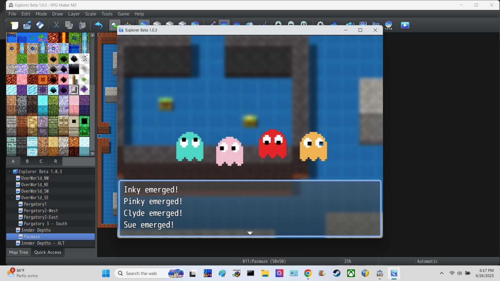 pac ghosts